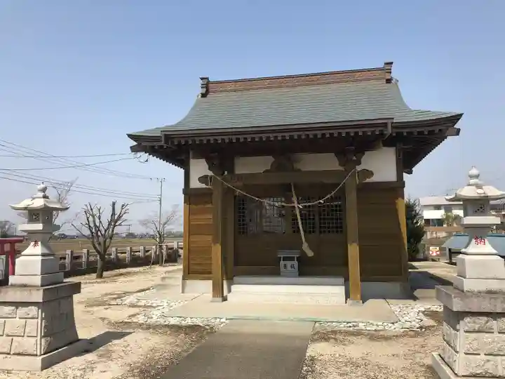 真木八幡香取両神社の本殿・本堂