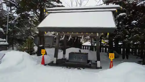 篠路神社の手水