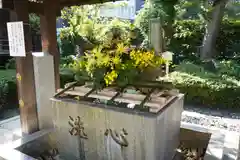 松陰神社の手水