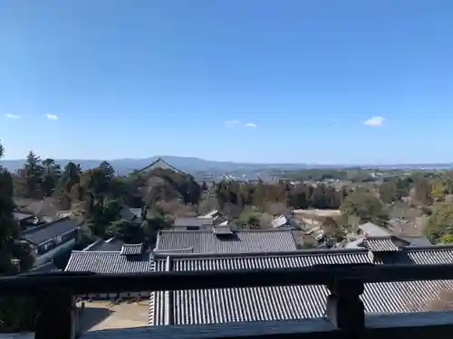 東大寺二月堂の景色