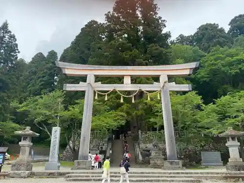 戸隠神社中社の鳥居