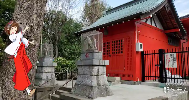 三谷稲荷神社の本殿・本堂