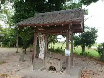 神明社（野方神明社）の手水舎