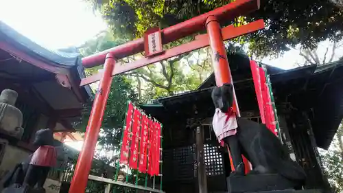 品川神社の鳥居