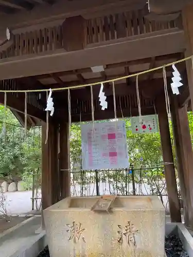 阿佐ヶ谷神明宮の手水舎