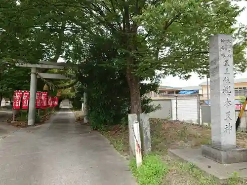 古井神社の鳥居