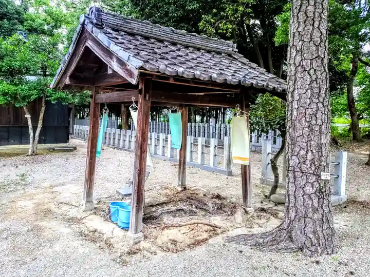 神明社(大脇神明社)の手水舎