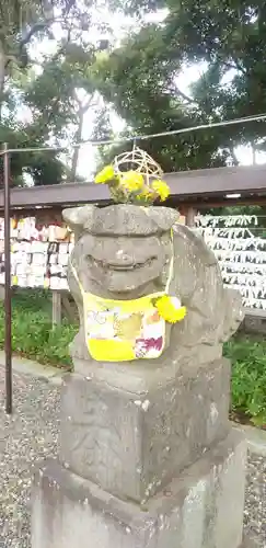 菊田神社の狛犬