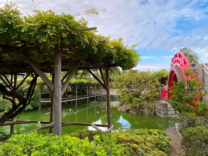 亀戸天神社の庭園