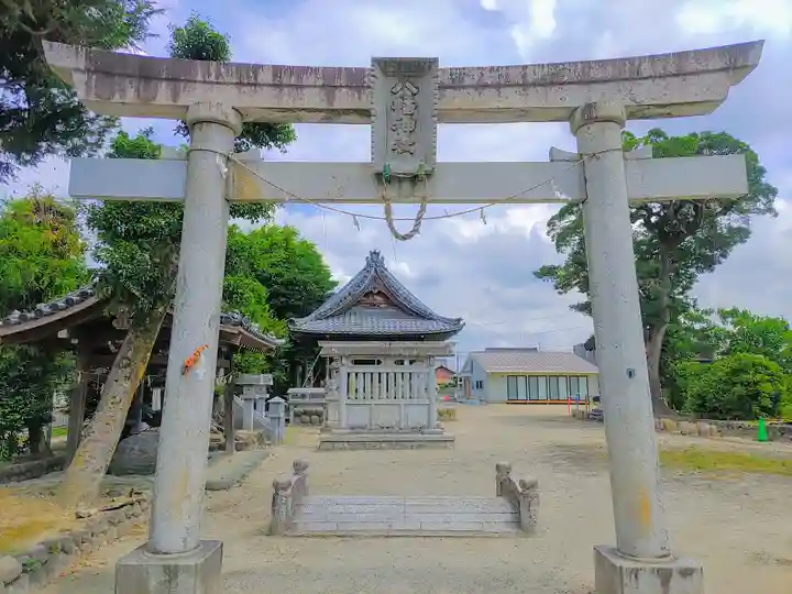 八幡社 (千秋町浮野)の鳥居
