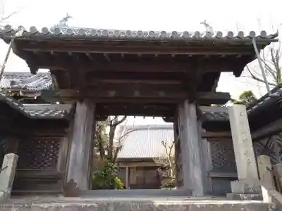 誓玄寺の山門・神門