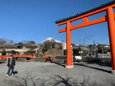 富士山本宮浅間大社の鳥居