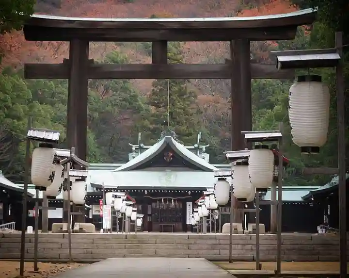 岡山縣護國神社の本殿・本堂