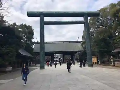 靖國神社の鳥居
