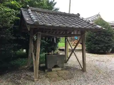 網戸神社の手水舎
