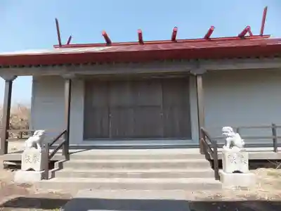 厚田八幡神社の本殿・本堂