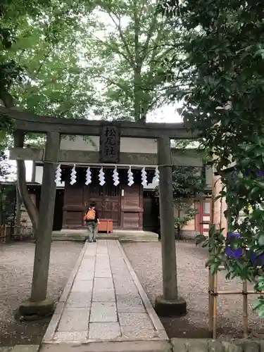 大國魂神社の鳥居