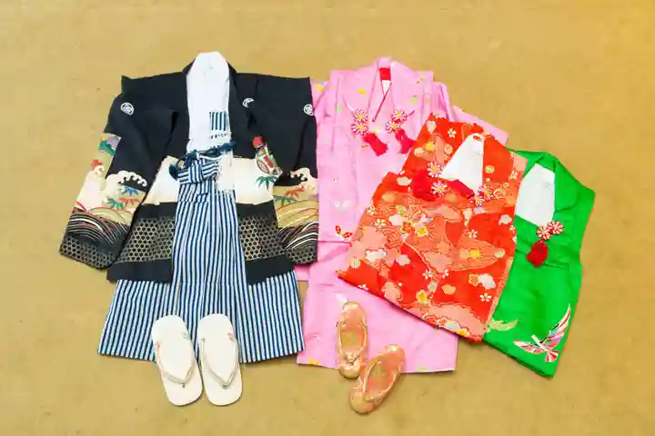 釧路一之宮 厳島神社の七五三参