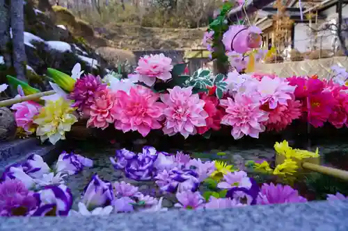 陽林寺の手水舎