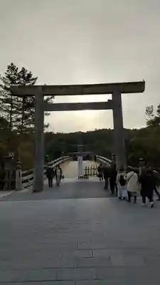 伊勢神宮内宮(皇大神宮)の鳥居