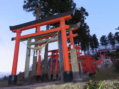 高屋敷稲荷神社の鳥居