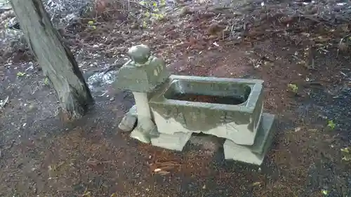 千勝神社の手水舎
