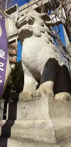 小野照崎神社の狛犬