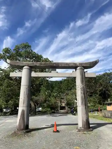 天山神社の鳥居