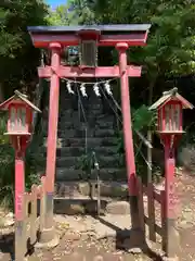 新田神社の鳥居