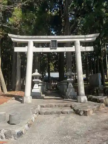 山宮浅間神社の鳥居