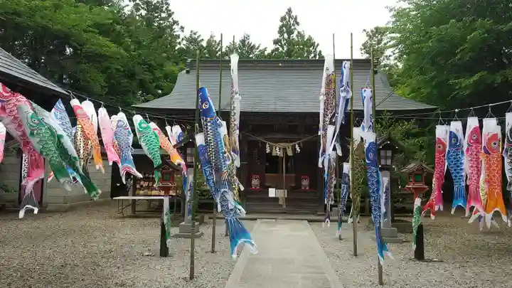 滑川神社 - 仕事と子どもの守り神(福島県)