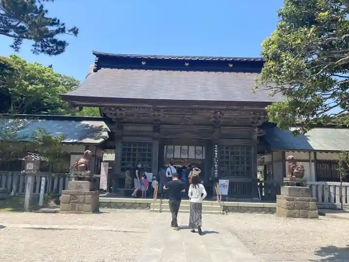 大洗磯前神社の山門・神門