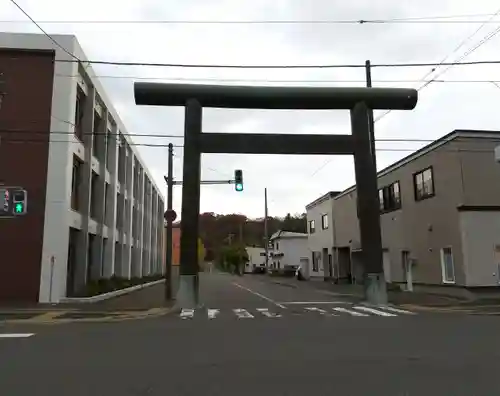 網走神社の鳥居