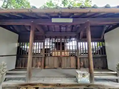 神明社(久地野)の本殿・本堂