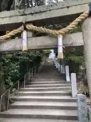 岡本八幡神社の鳥居