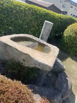 迫戸祇園社の手水舎