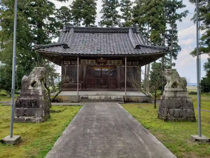 山見八幡宮の本殿・本堂