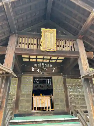 湯澤神社の本殿・本堂