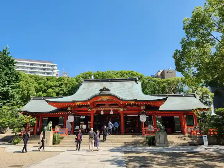 生田神社の本殿・本堂