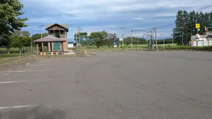 東瓜幕八幡神社の庭園