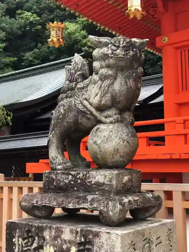 吉備津神社の狛犬