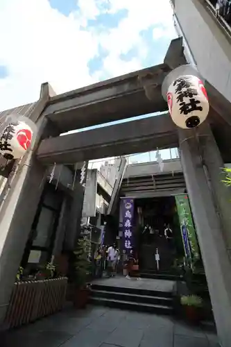 烏森神社の鳥居