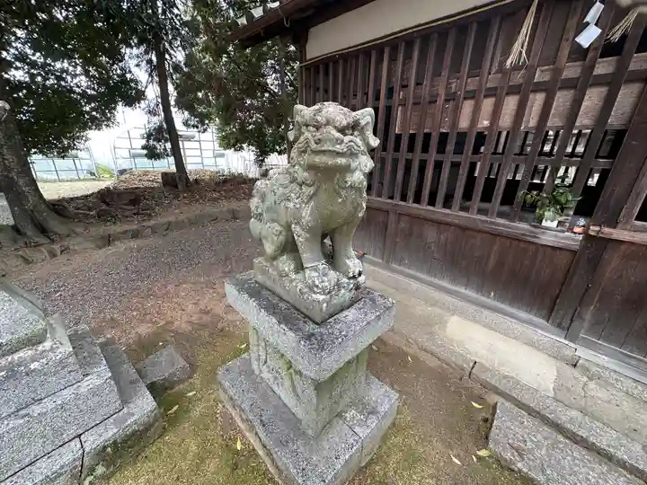 木殿神社の狛犬