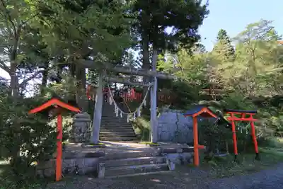 篠葉沢稲荷神社の鳥居