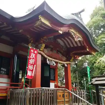 山王稲穂神社の本殿・本堂