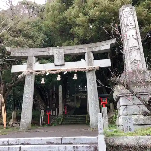 八所神社の鳥居