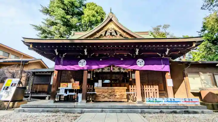 鳩ヶ谷氷川神社の本殿・本堂