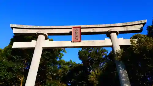 住吉神社（入水神社）の鳥居