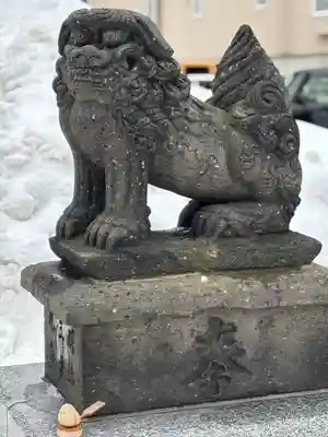 札幌諏訪神社の狛犬