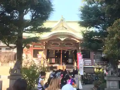 今戸神社の本殿・本堂